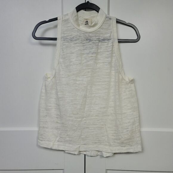 Free people we the free brisbane tank in white, xs - Picture 11 of 13